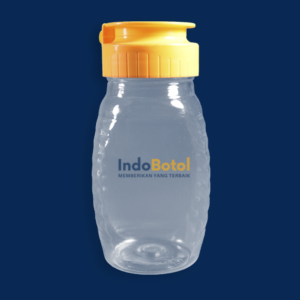 Botol Madu Tije 100ml Setcap Fliptop Kuning